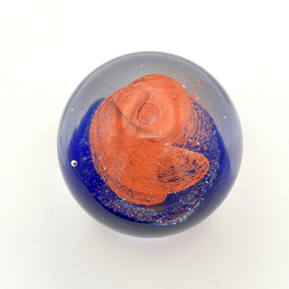 N/A glass paperweight